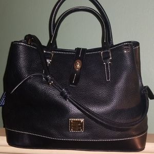 Dooney and Bourke perry satchel in black black